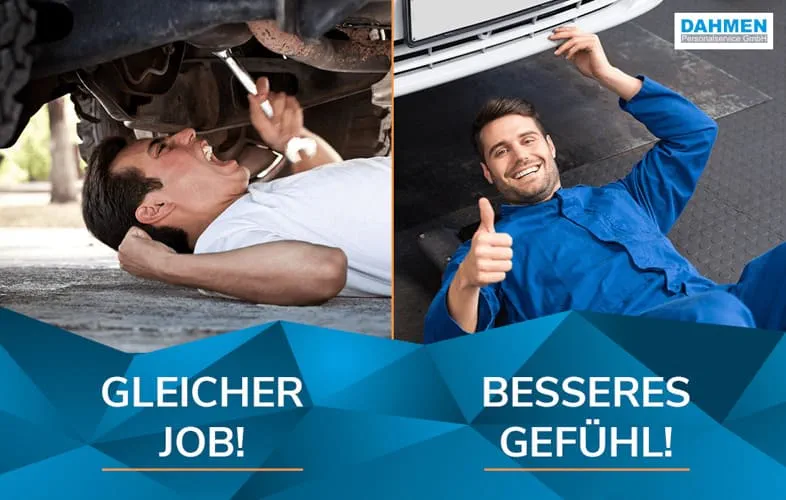 Brand Story: "Gleicher Job, besseres Gefühl" als Automechaniker mit DAHMEN
