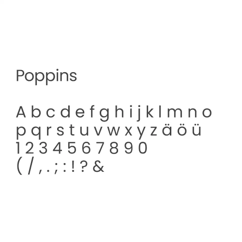 Typographie von Domus Data
